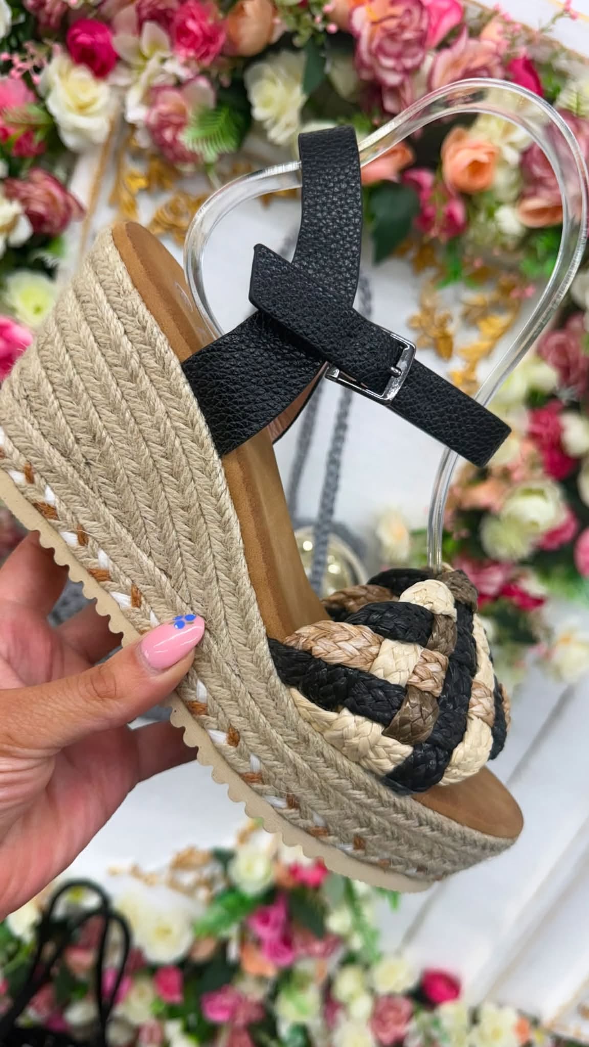 woven wedges