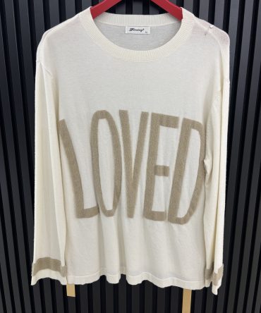 L.O.V.E KNIT JUMPER